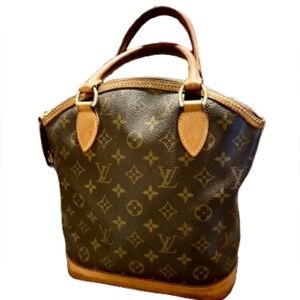 Louis Vuitton Monogram Lockit Handbag  w/COA